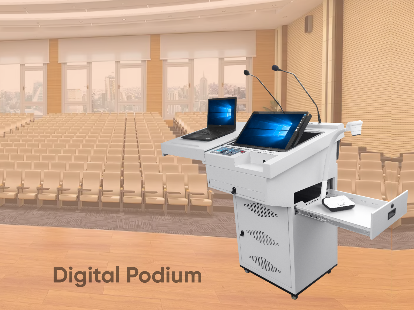 Top 5 Features To Look For In A Digital Podium For Corporate Use