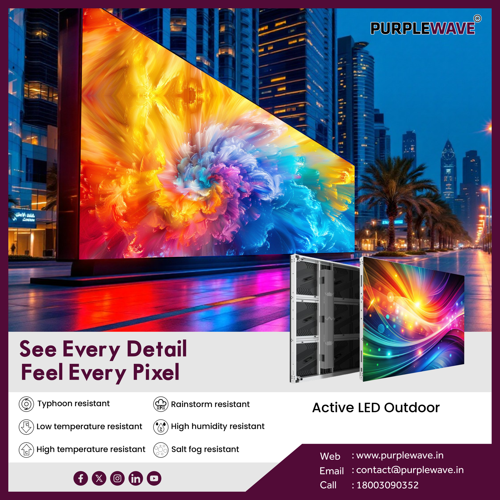 Active LED Display Solutions In India