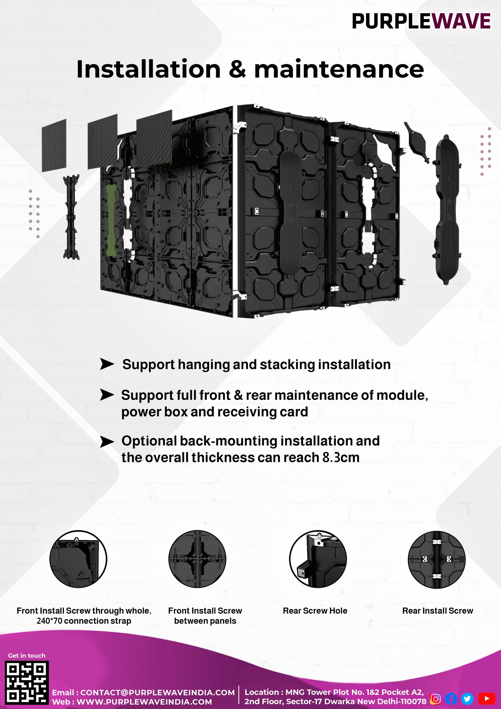 Active Led Display System bella 1.8